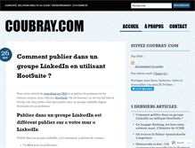 Tablet Screenshot of coubray.com
